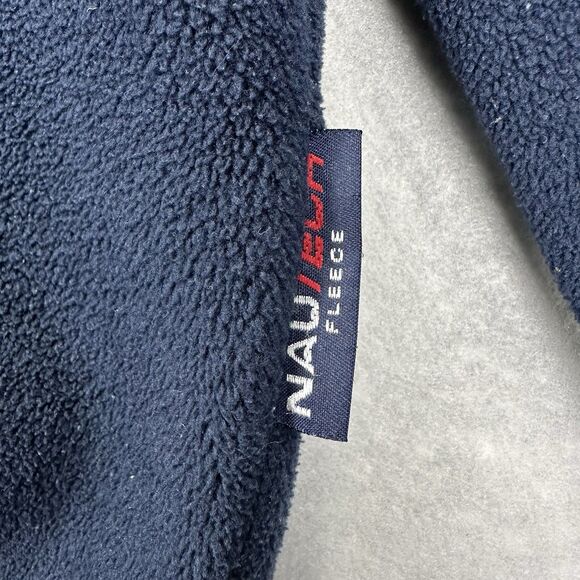 Vintage Nautica Competition Nautech 1/4 Zip Fleece Size XL Embroidered USA Made - Picture 9 of 15